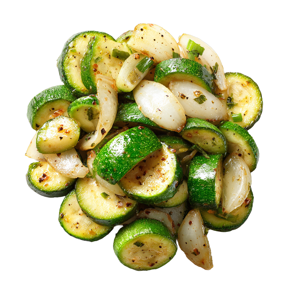Zucchini & Onions