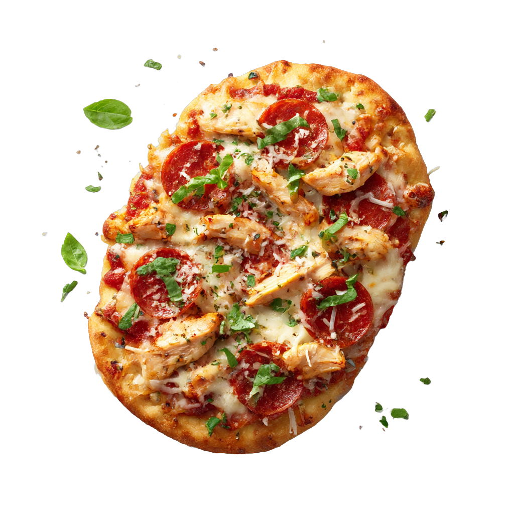 Chicken & Pepperoni Flatbread