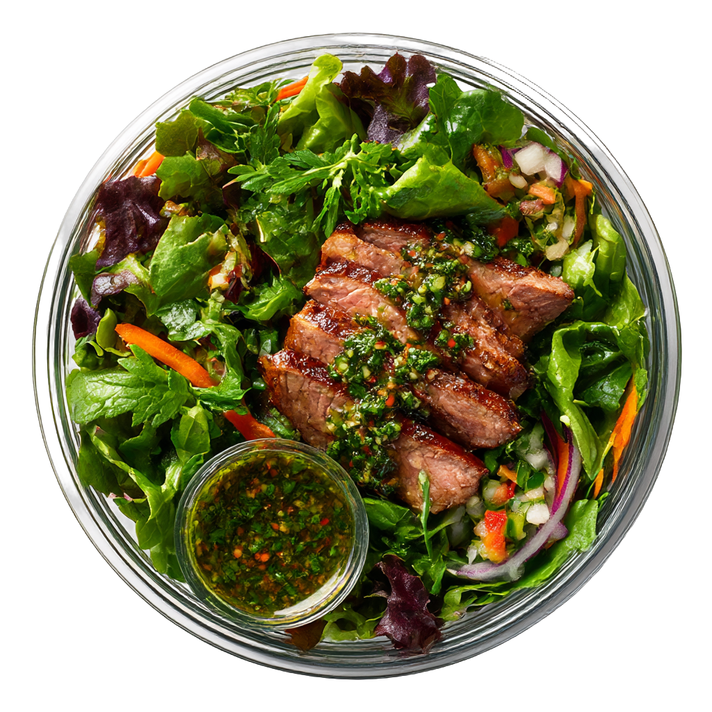 Steak Chimichurri Salad