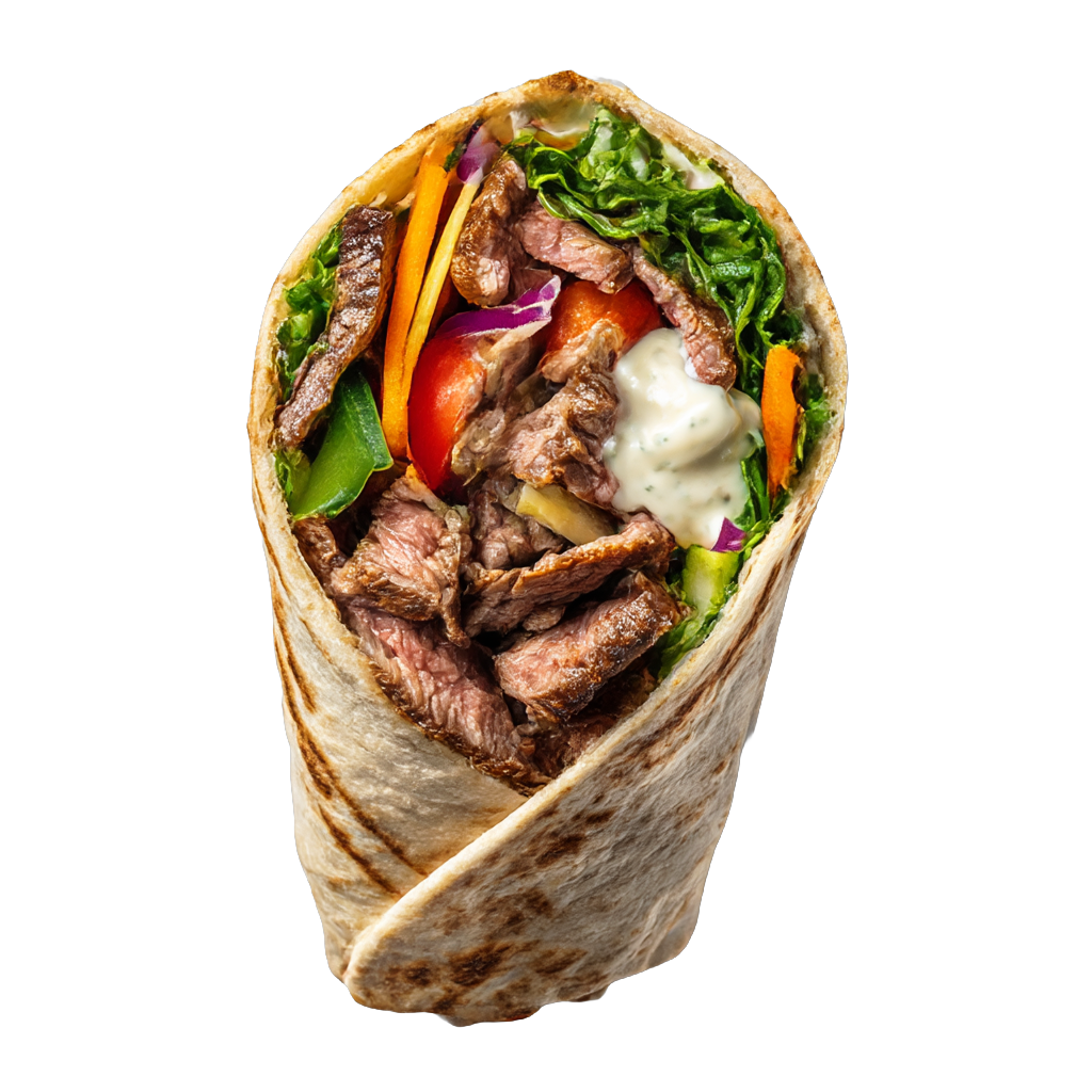 Steak & Aioli Wrap