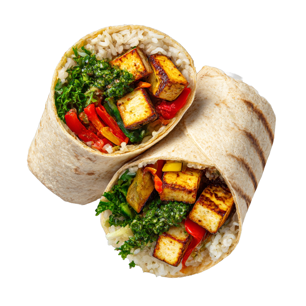 Southwest Tofu Wrap